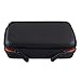 BOVKE Hard PU Shockproof Carrying Case Storage Organizer, Black