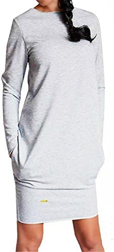 DUJUANNIAO Chic Women Christmas Hoodies Sweatshirt Dress Long Sleeve Bodycon Mini Party Dresses
