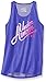 Under Armour Girls' Aloha Wordmark Tank, Constellation Purple (530)/Harmony Red, Youth Large