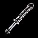D&L sexy crystal glass stick hand shank style