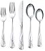Corelle Coordinates Eloise Frost 20-Piece Flatware Set, Service for 4