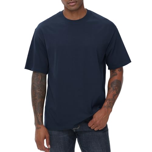 KEEPSHOWING Mens Oversized T-shirts