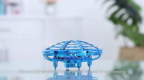 Flying Toys Drones for Kids Toddlers Adults Helicopter with 360Â° Rotating and Shinning LED Lights, Easy Indoor Flying Ball Hands Controlled Drone Toys for Boys or Girls