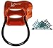 EPIC PEAK Double Slot Belay Device for Climbing with Free Decal