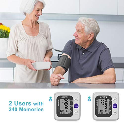 Blood Pressure Monitor Upper Arm, Digital BP Monitor Cuff Irregular