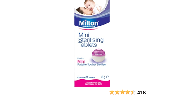 amazon milton steriliser