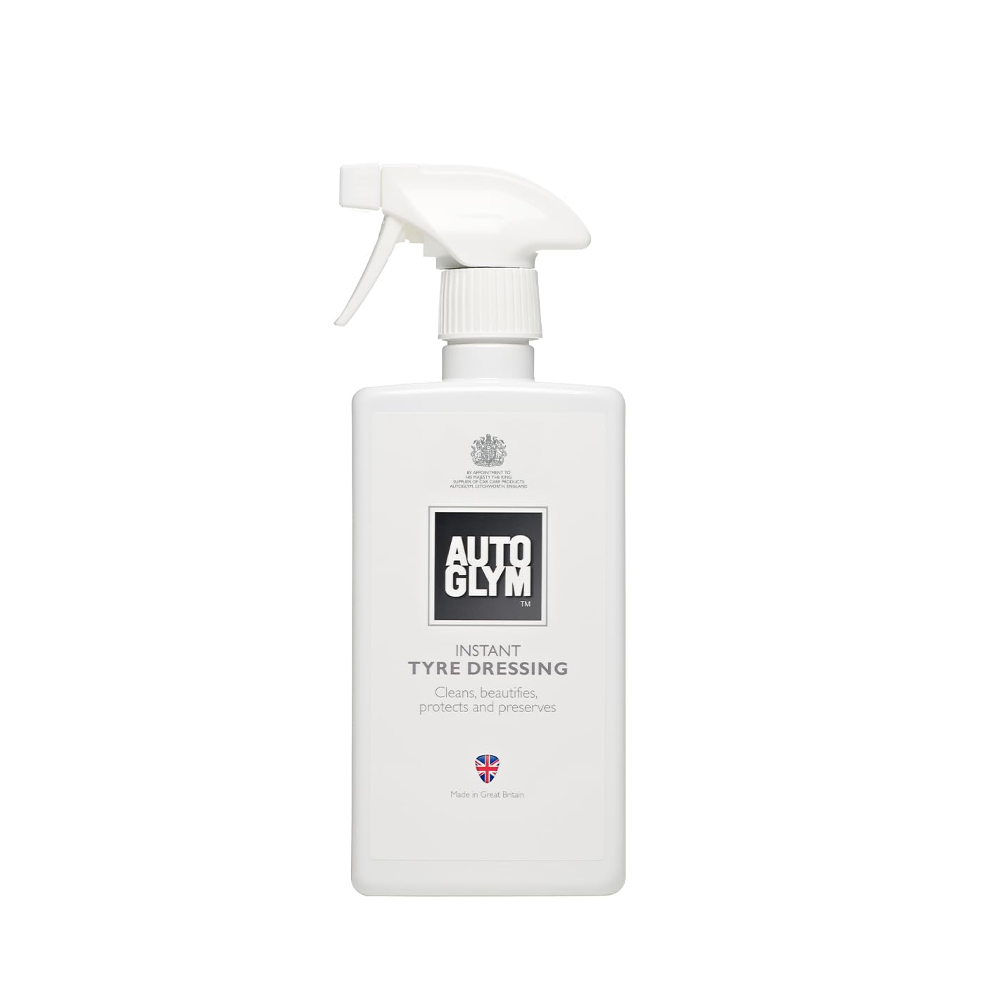 Autoglym Instant Tyre Dressing, 500ml - Easy To Use Tyre Spray for a Gloss or Matte Finish