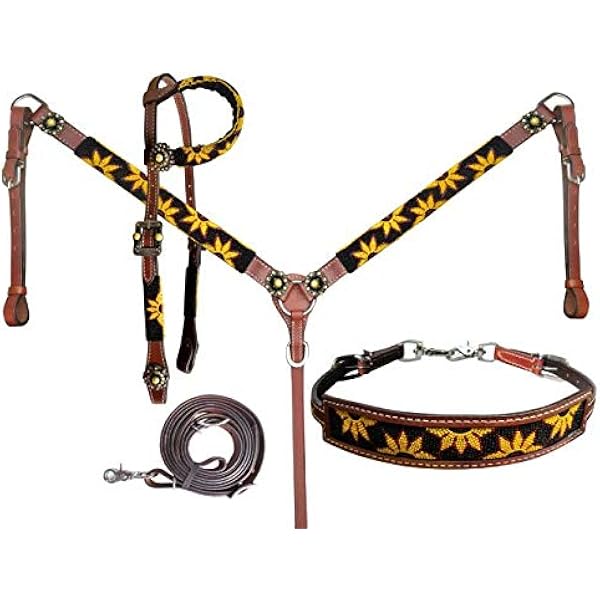 Saddles & Accessories Tack Breast Collars New Horse TACK Showman Hand