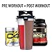 Hydra Cup - 36oz High Performance Dual Shaker Bottle, 2 in 1, 14oz + 22oz, Leak Proof, Awesome Colors, Patented PRE + Protein Shaker Cup, Save Time & Be Prepared, Big Ramy Army