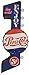 Pepsi Cola Sign, Officially Licensed, Illuminated By Battery Powered Large LED Lights, Double Sided Metal Tin Marquee Display, Wall Decor Designed To Have A Distressed Finish