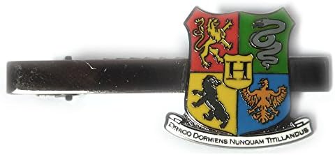 Harry Potter Hogwarts Coat of Arms Crest Suit Work Tie Bar Clip