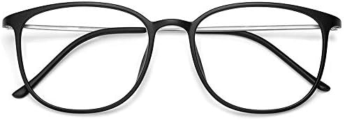 人気の定番 メガネ 偏光サングラス 潮フラットアイ Bチタンの抗ブルーレイアンチコンピュータ放射線メガネ韓国語バージョン6 Gスーパーフェイスシン Silver Color 無度 Black