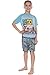 Teen Titans GO! Big Boys' 'Superhero' Pajama Short Set, Blue, 8