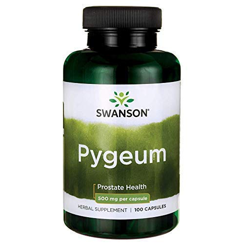 Swanson Pygeum 500 Milligrams 100 Capsules