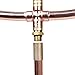 Copper Water Sprinkler Garden Stake - Decorative Spinning Spiral by Esschert Design - 36.5