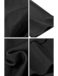 BOFETA - Vestido plisado para mujer, cuello en V, elegante, para fiesta, cóctel, vintage