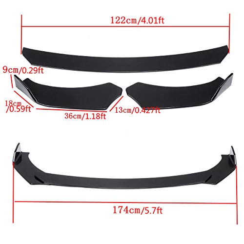 2 Evieun+Universal+Spoiler+Mercedes+Infiniti