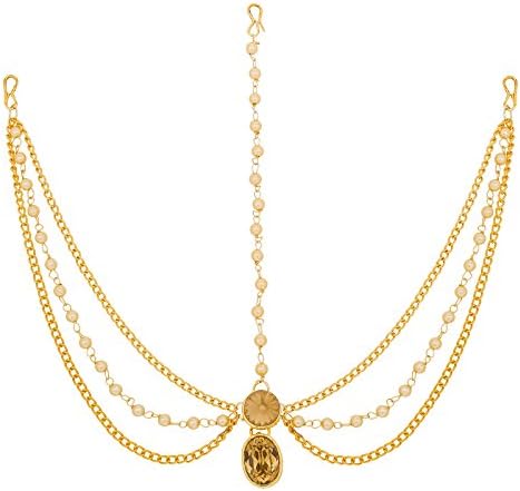 The Luxor Fashionable Golden Mathapatti