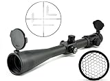 Visionking Rifle Scope 10-40x56 Long Range Hunting 35 Riflescope Military Reticle 308 338 50 with a Honeycomb Sunshade