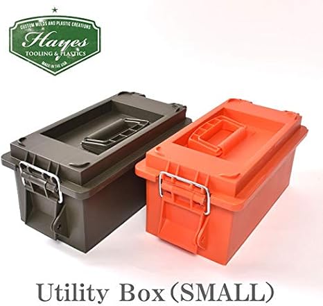 Amazon ヘイズ ツーリング アンド プラスチック Utility Ammo Box ユーティリティ アーモ ボックス スモールサイズ ツールボックス Small B Orange 並行輸入品 ツールボックス
