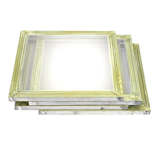 4 Pack Aluminum Silk Screen Printing Press Screens 156 Frame Mesh 20" x 20"