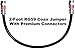 Channel Master 2 Foot RG59 Digital Coaxial Cable with Premium Compression Connectors (Black)