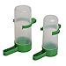 Lumpna New 60ml/140ml Parrot Bird Drinker Feeder Watering with Clip for Aviary Budgie Cockatiel Drinking Bottles(S)thumb 4