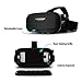 VR Headset, ELEGIANT 3D VR Glasses Virtual Reality Headset for 3D Movies and Video Games, Works with iPhone 7 Plus 6 Plus 6s Samsung S7 S6 Edge and Other Smartphones - 1st Generation VR Headset