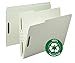 Smead 100% Recycled Pressboard Fastener File Folder, 2 Fasteners, 1/3-Cut Tab, 2