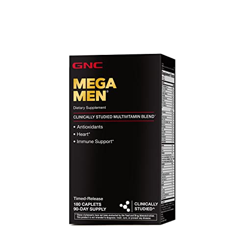 GNC Mega Men Multivitamin | Antioxidants, Heart