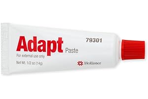 Hollister 79301 Adapt Skin Barrer Paste, 0.5 oz Tube, 1 Pack – Ostomy Paste, Ostomy Supplies, Prevent Ostomy Leakage
