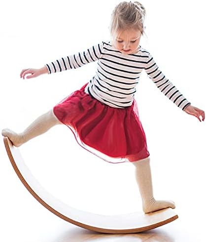 Wooden Wobble Balance Board, Gentle 