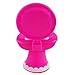FairyStar Cute Wash-Basin Toilet Set Plastic Bathroom Toilet Sink Mirror Set For Barbie Dolls Kids Gift (Style Color Random)