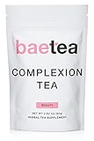 Baetea Complexion Tea: Get Healthy, Glowing, & Imperfection Free Skin, 26 Servings, with Potent Traditional Organic Herbs, Ultimate Way to Nourish & Fortify