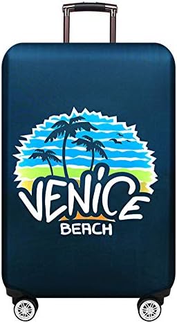 Travel Luggage Cover Trolley Case Protective Cover Fits 18-32 Inch Luggage(Venice Beach,XL)
