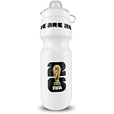Official FIFA World Cup 2026 Edition - 24oz Refillable Squeeze Water Bottle - BPA-Free, Reusable, with Pull-Top Cap - Designed for Everyday Use - Sports Games, Bike Rides, School, Work