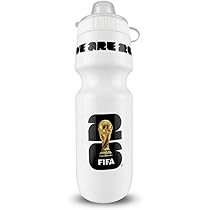Official 2026 FIFA World Cup 24oz Refillable Squeeze Water Bottle