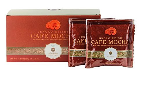 Healthy Coffee Gift : Coffee Cup With Organic Ganoderma Coffee Set of Black , Latte , Mocha , Cappuccino , Hot Chocolate
