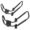 1-Pair-Folding-Kayak-Carrier-Boat-Canoe-Rack-Snowboard-J-Bar-Roof-Top-Mounted