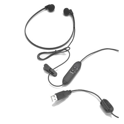 Spectra SP-USB USB Transcription Headset with Volume Control
