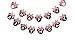 Kids Birthday Party Decoration For Girls,Minnie Mouse Inspired Happy Birthday Banner Pink by Alemon