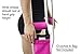 Crutch Pads & Hand Grip Covers for Underarm Crutches – Comfortable Soft Cushion Set, Breathable & Washable – Armpit & Handle Padding Crutch Accessories for Adults – Crutcheze – Pink