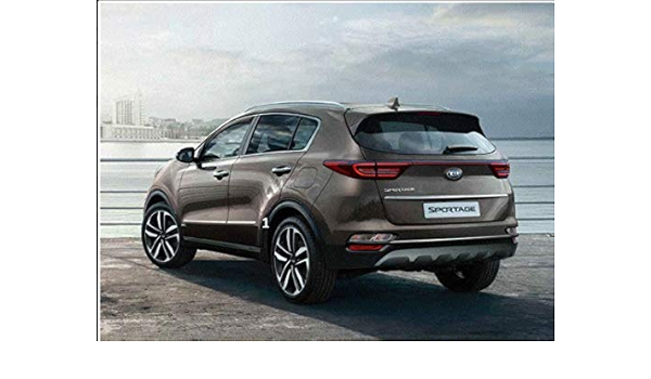 Juego de 4 molduras laterales color acero para Kia Sportage ...