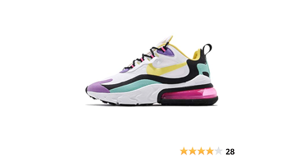 Nike Women's Air Max 270 React Casual Shoes (11, White/Dynamic  Yellow/Black/Bright V) : Amazon.ca: Clothing, Shoes \u0026 Accessories
