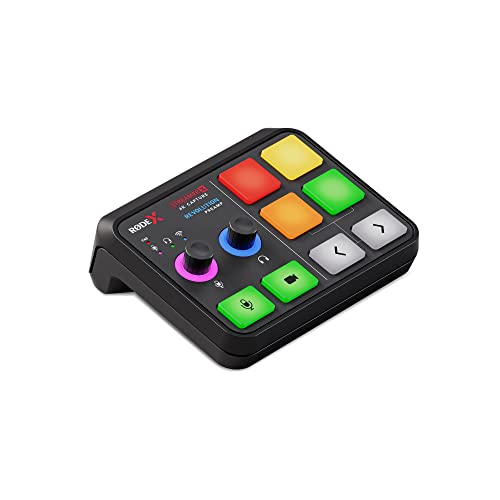 STREAMER X Interfaz de audio integrada profesional RØDE X Streamer X y tarjeta de captura de video 4K con conectividad XLR, HDMI y TRRS para transmisión, juegos y creación de contenido
