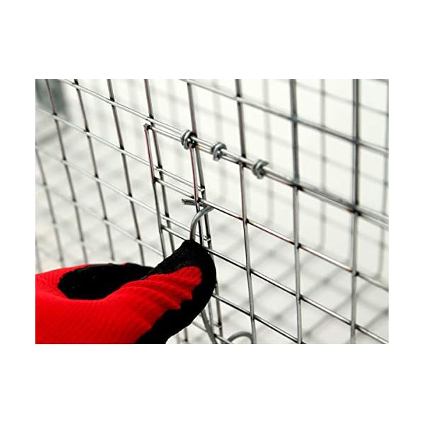 Primegarden LEBENDFALLE Tierfalle Kastenfalle Marderfalle Tierfreundliche, Marder, Garten, 102 x 20 x 27 cm – Bild 6
