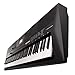 Yamaha PSREW410 76-key Portable Keyboard with Power Adapter, Knox Double X Stand, Bench ,Dust Cover ,Headphones and Focus Piano Book Bundle