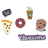 Onnea Enamel Brooch Pin Set Cute Brooches Patches for Clothes/Bags/Backpacks/Jackets