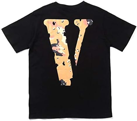 YYWan Friends Vlone T-Shirt Loose Tide Brand Short-Sleeved Men/Women Couple