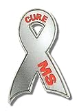 Cure MS Ribbon Lapel Pin